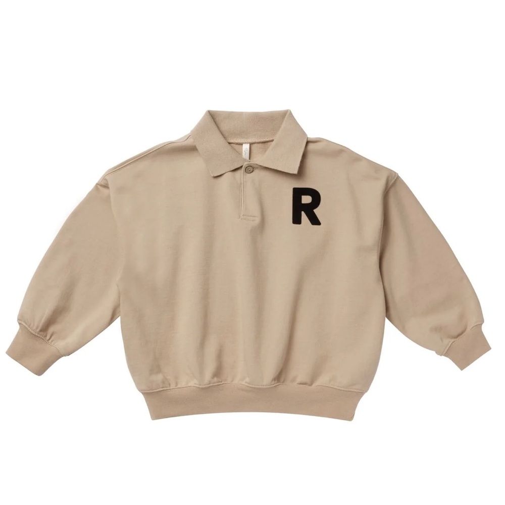 Rylee + Cru Polo Sweatshirt | size 8-9 years